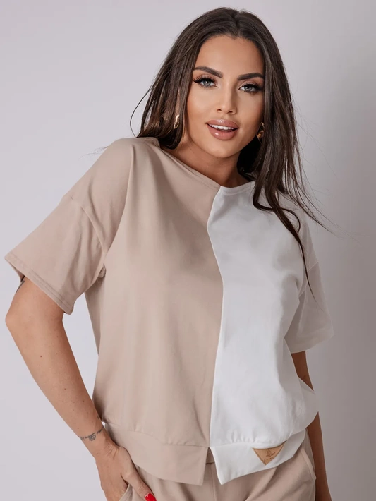 BLUZA DAMSKA UNI 46/23A-RÓŻOWA